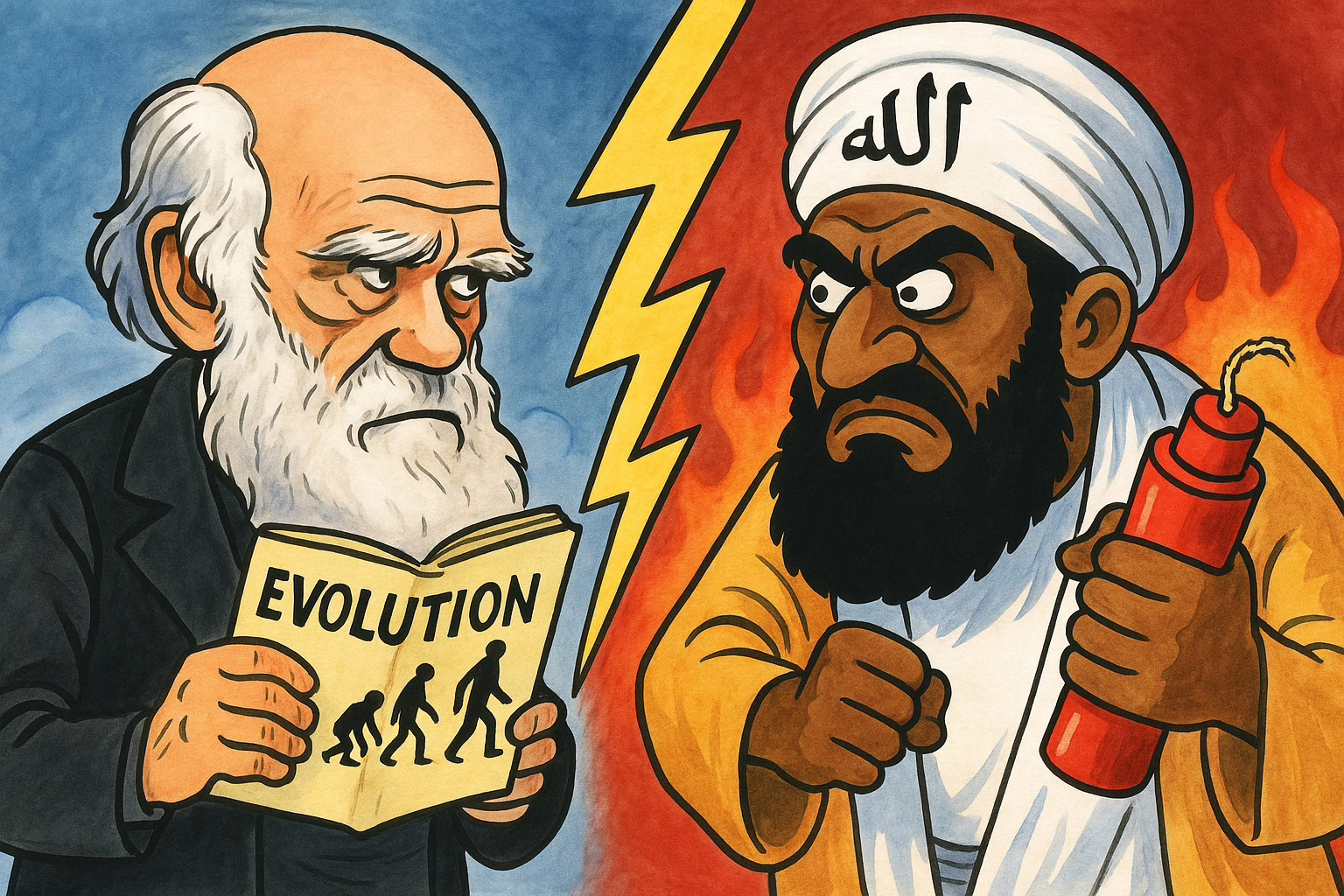 allah vs evolution